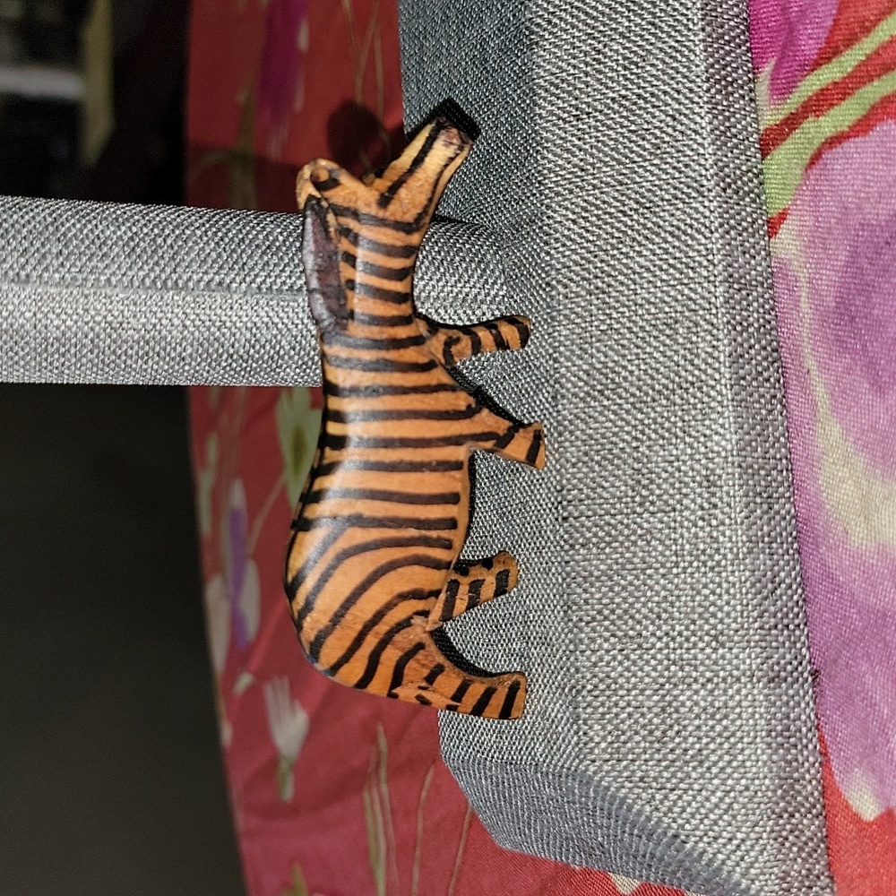 Zebra Wooden Pin